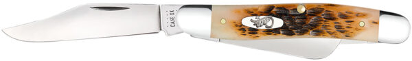 31610 Case Stockman Amber Bone — 2.8 inch Tru-Sharp Stainless