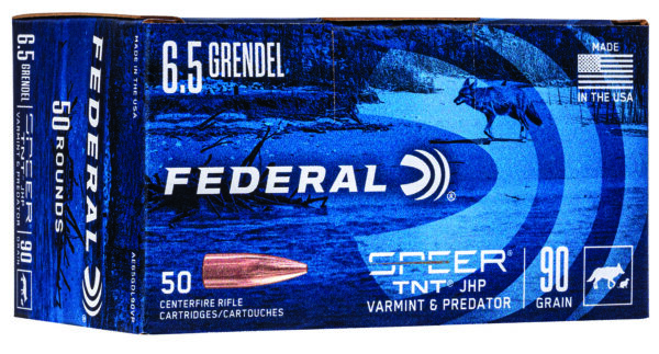 32051 Federal American Eagle 6.5 Grendel 90gr JHP – 50rd