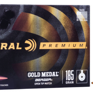 Federal Gold Medal Berger Juggernaut .308 Win 185gr