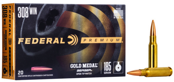 32063 Federal Gold Medal Berger Juggernaut .308 Win 185gr