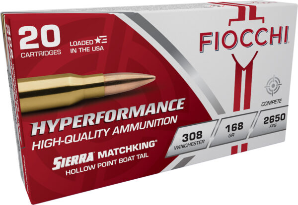 Fiocchi 308 Win Sierra MatchKing HPBT 20rd Box