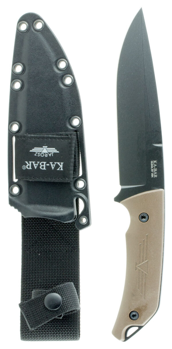 33295 Ka-Bar Jarosz Turok 6.25″ Clip Point Fixed Knife