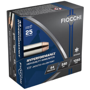 Fiocchi .44 Mag 240gr XTPHP 25-Round Box