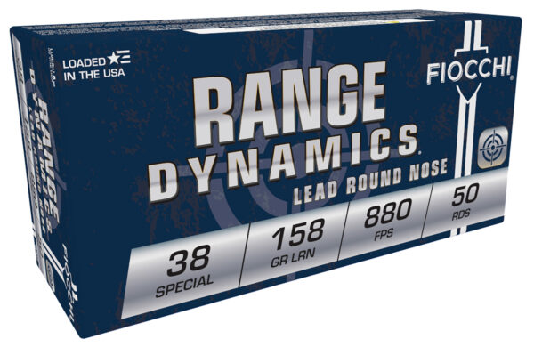 34021 Fiocchi 38 Special 158gr LRN 50rd – Range Dynamics