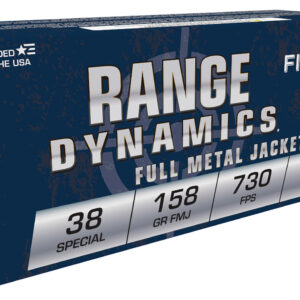 Fiocchi .38 Special 158gr FMJ – 50 Rounds