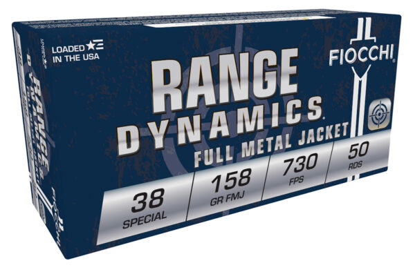 34024 Fiocchi .38 Special 158gr FMJ – 50 Rounds