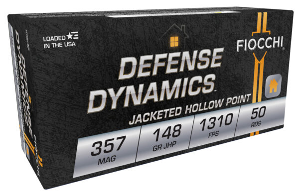 Fiocchi 357E Defense Dynamics .357 Mag JHP – 50rd