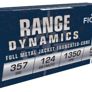 Fiocchi 357 Sig 124gr FMJ — 50rd Box