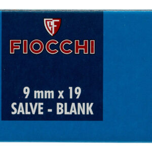 Fiocchi 9mmLuger Pistol Blank, 50/Box