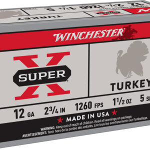 Winchester Super-X Turkey 12ga 2-3/4″ 1-1/2 oz #5 10rd