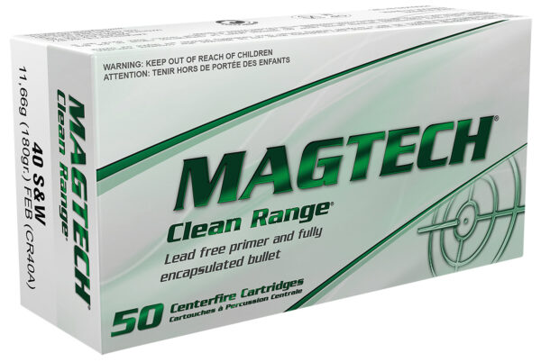34837 Magtech CR40A Clean Range .40 S&W 180 gr — 50rd Box