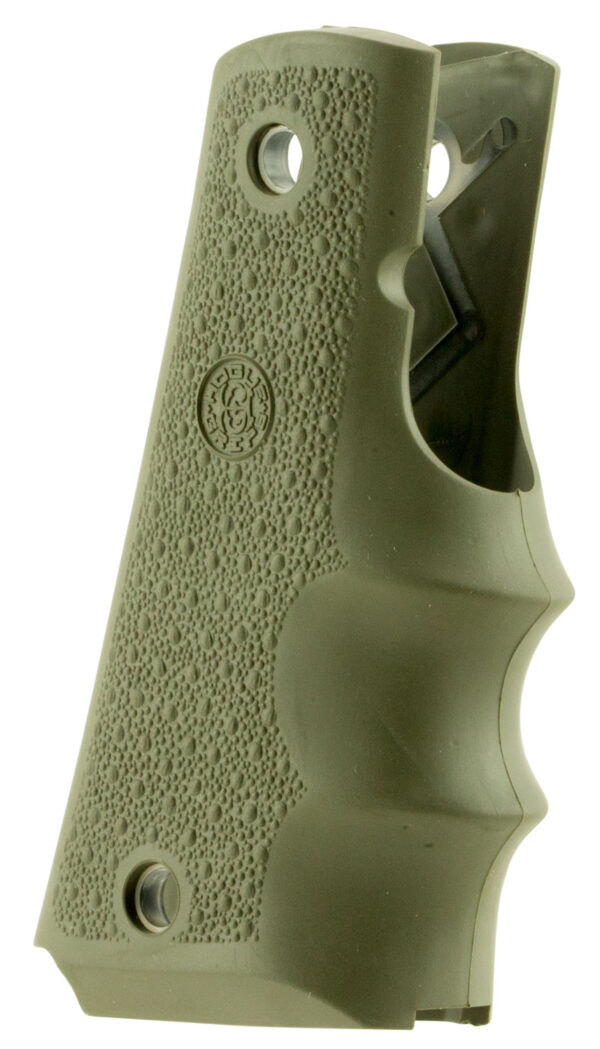 35100 Hogue 45001 OverMolded 1911 Govt Rubber Grip OD Green