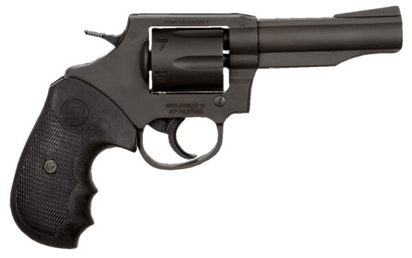 Rock Island 51261 M200  Medium Frame 38 Special 6rd 4″ Black Parkerized Steel Barrel, Cylinder & Frame, Black Finger Grooved Grip, Transfer Bar Safety, Exposed Hammer