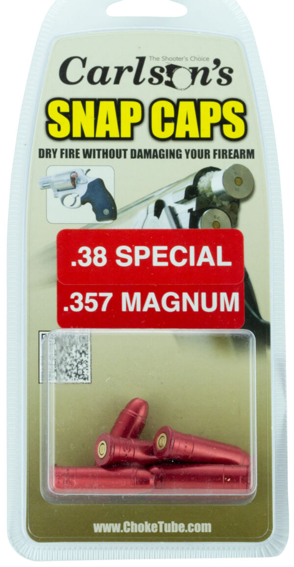 Carlson’s Snap Caps .38/.357 Aluminum 6-Pack