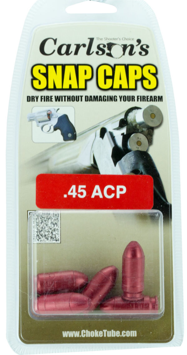 Carlson’s Snap Caps .45 ACP Aluminum 5-Pack