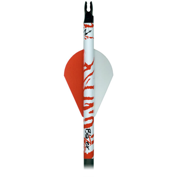 35671_1 Bohning Blazer Arrow Wraps White/Red Tiger 4 in. 13 pk.
