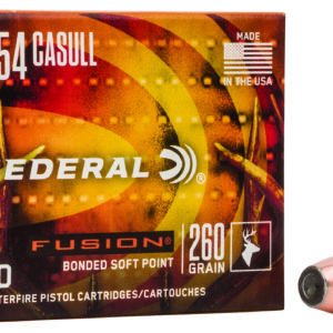 Federal Fusion .454 Casull 260gr Fusion SP 20rd