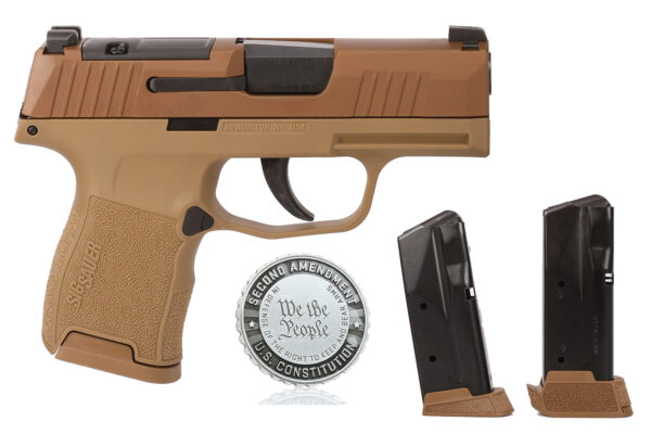 3659cxr3p2acdc2 SIG SAUER P365 9MM 12+1 COYOTE 2A OR
