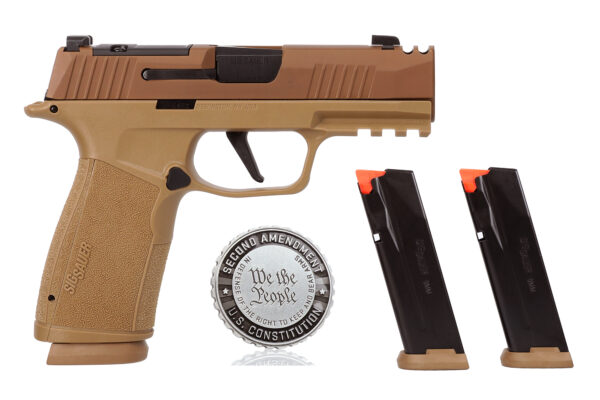 Sig Sauer P365X-MACRO COMP 2A 9mm Coyote 3.1″