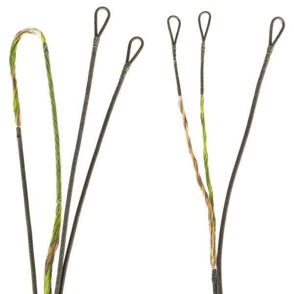 36904_1 FirstString Premium String Kit Green/Brown Bowtech Tomcat