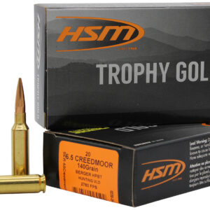 HSM Trophy Gold 6.5 Creedmoor 140gr Berger VLD – 20rd
