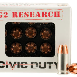 37606 G2 Research Civic Duty .380 ACP 64gr Copper Expansion 20rd