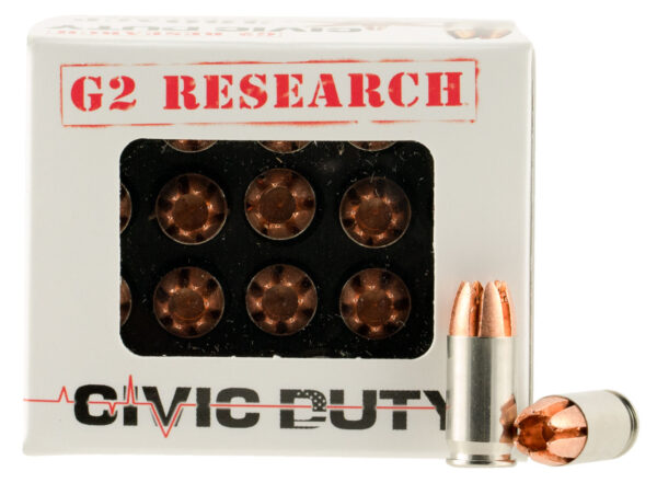 G2 Research Civic Duty .380 ACP 64gr Copper Expansion 20rd