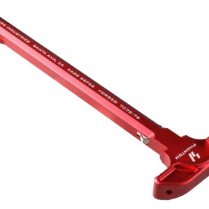 Strike Industries Latchless Charging Handle — AR-15 Red