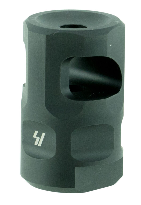 37705 Strike Industries SAILCOMP Sail Comp Black Steel with 1/2″-28 tpi Threads, 1.57″ OAL & 0.26″ Diameter for 223 Rem, 5.56x45mm NATO AR-Platform