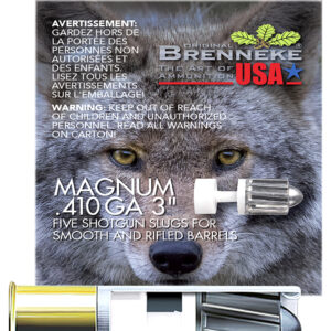 Brenneke Magnum Slug .410 Bore 3in 1/4oz 5rd