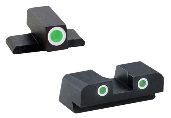 38431 AmeriGlo XD191 Tritium 3-Dot Sights for Springfield XD