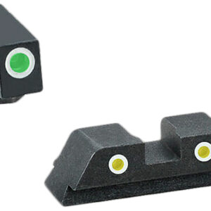 AmeriGlo GL115 Classic Tritium 3-Dot Sight Set for Glock