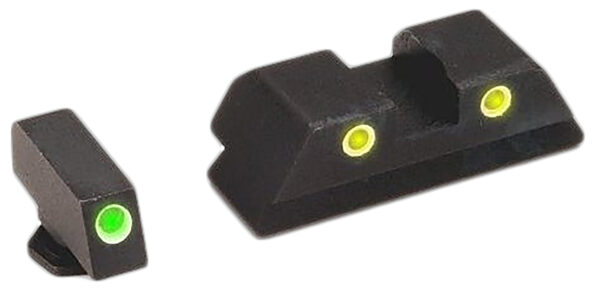 38436 AmeriGlo GL121 Classic Tritium Sights for Glock