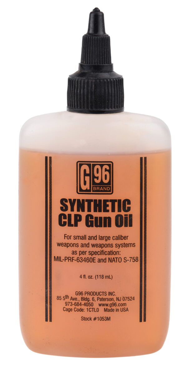 G96 Synthetic CLP Gun Oil 4 fl. oz. Bottle