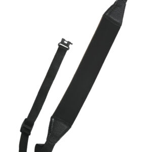 Outdoor Connection Elite Neoprene Sling — Black, 1″ Swivels