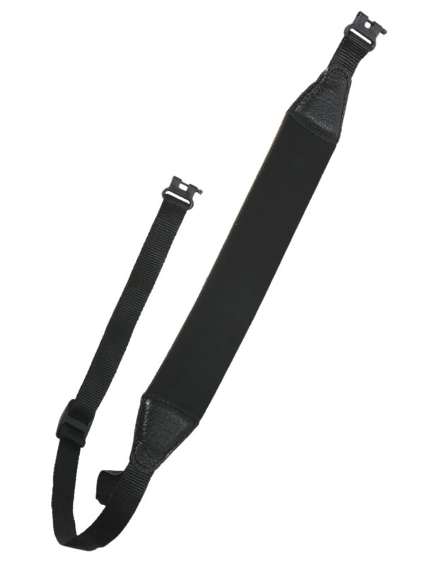 Outdoor Connection Elite Neoprene Sling — Black, 1″ Swivels