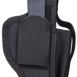 Blackhawk 40AM01BK Multi-Use  IWB/OWB Size 01 Black Nylon Belt Clip Fits Medium Autos Fits 3-4″ Barrel Ambidextrous