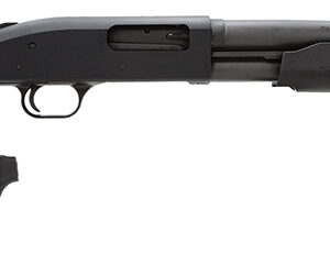 Mossberg 50521 500 Special Purpose 12 Gauge 5+1 3″ 18″ Barrel, Parkerized Finish, Aluminum Receiver, Synthetic Stock, Accu-Set Chokes, Includes Exclusive Pistol Grip Kit