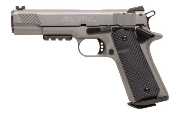 4011435cf5 Chiappa 1911-22 Tactical .22 LR 5″ 10+1