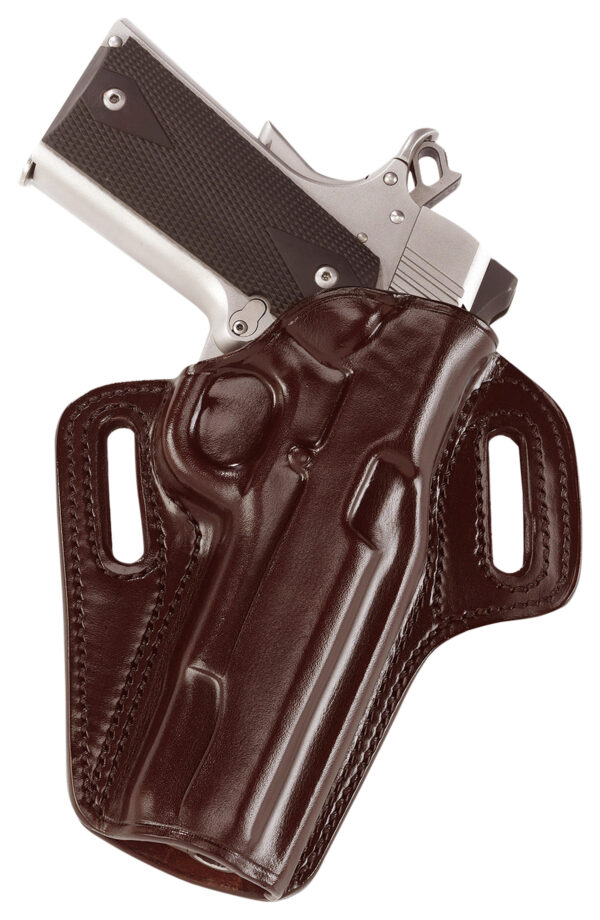 Galco CON458H Concealable OWB Havana Brown Leather Holster