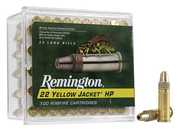 41061 Remington Yellow Jacket 22 LR 33 gr TCHP 100rd