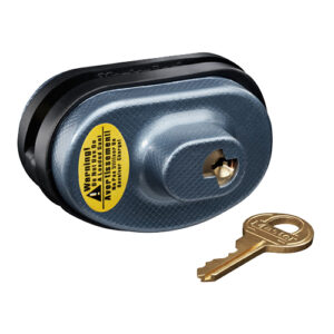 Master Lock 90DSPT Trigger Guard Lock Keyed Different Blue