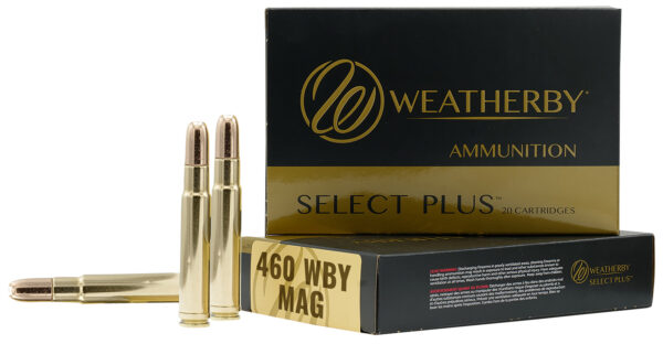42198 Weatherby B460450TSX Select Plus 460WthbyMag 450gr Barnes TSX Lead Free 20 Per Box/10 Case
