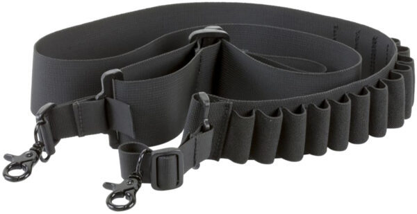Aim Sports DSBS1 Deluxe Black Shotgun Bandolier – 14 Shells