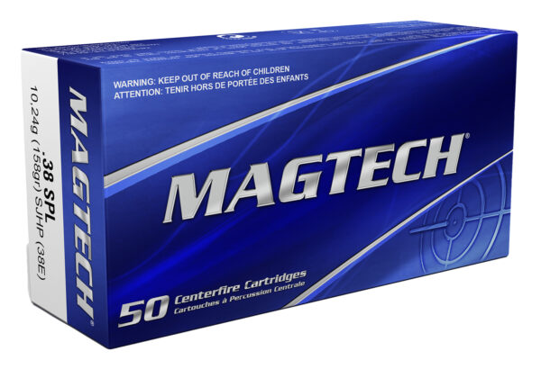 MagTech .38 Spl 158 gr SJHP 50rd Box