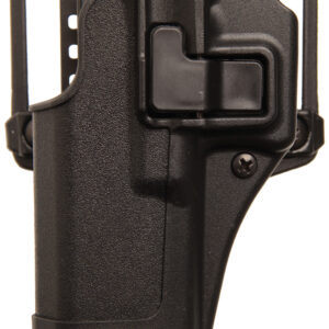 Blackhawk 410520BKL Serpa CQC  OWB Size 20 Matte Black Polymer Belt Loop/Paddle Fits S&W J Frame Fits 2″ Barrel Left Hand