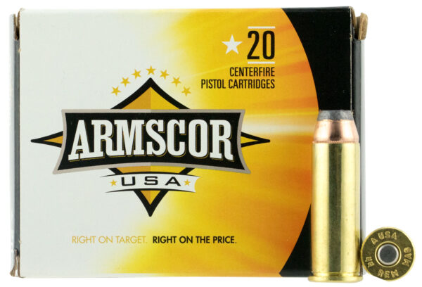 44232 Armscor .44 Rem Mag 240gr JHP — 20 Rounds
