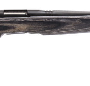Savage Arms 96971 B.MAG Sporter Full Size 17 WSM 8+1 22″ Matte Black Sporter Barrel, Matte Black Drilled & Tapped Carbon Steel Receiver, Gray Fixed Laminate Stock, Right Hand