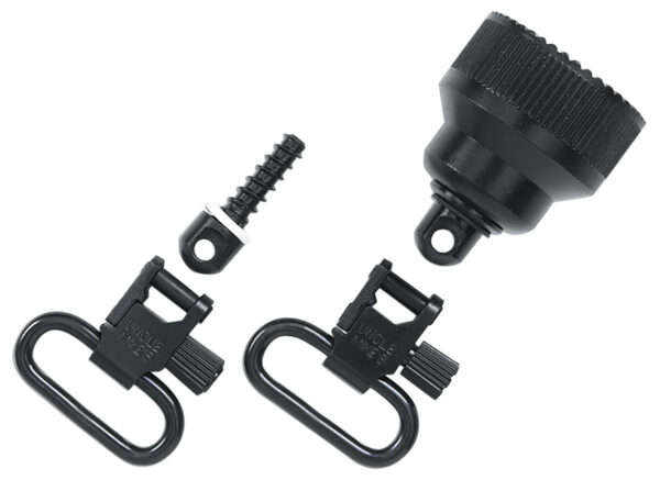Uncle Mike’s QD Mag Cap Swivel Set Remington 870 20GA 1in