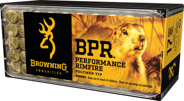 Browning BPR Performance .17 HMR 17gr Polymer Tip, 50rd